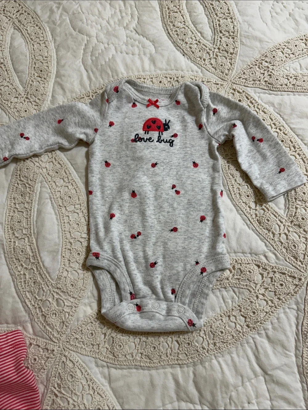 Set of 2 Carter's Baby 3-6 M Matching Sets / Top and Pants